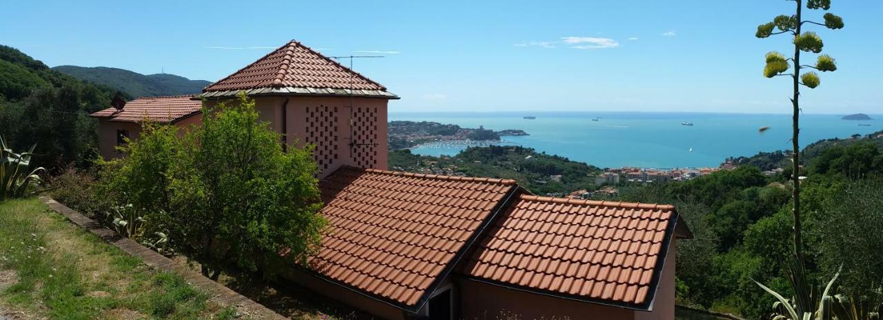 Agave Di Lerici Villa Bagian luar foto